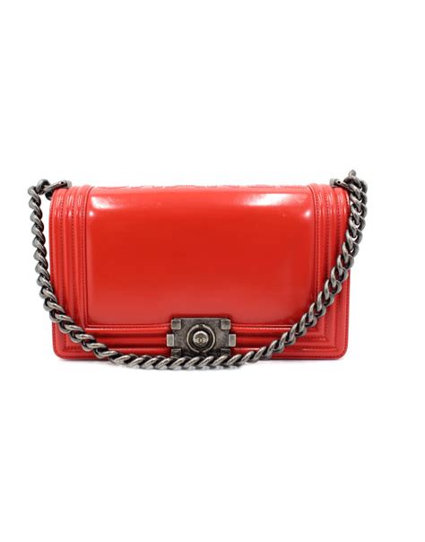 chanel boy rossa|chanel bag.